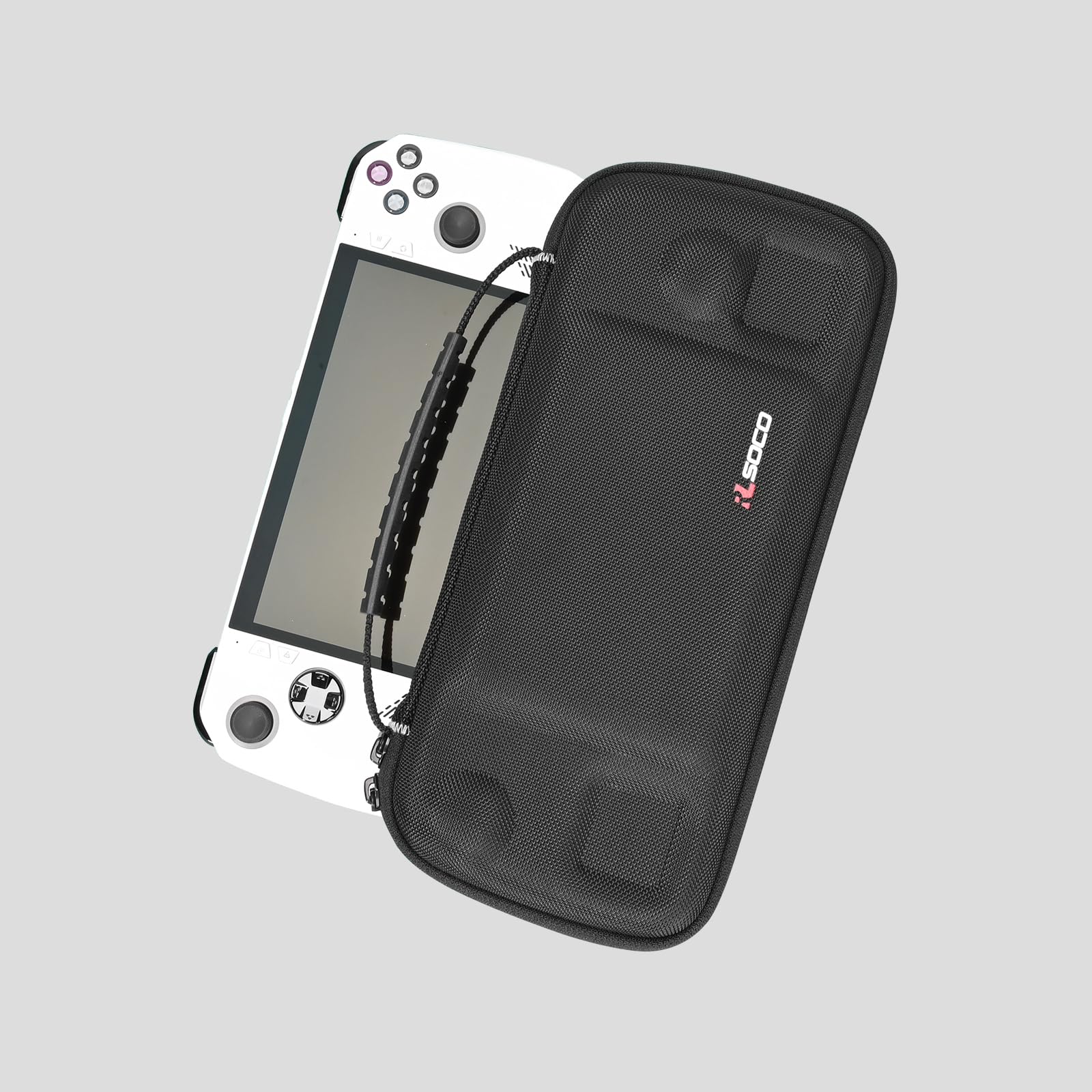 Etui do ASUS ROG Ally konsola & Akcesoriów przez RLSOCO - Pasuje do Przenośnej Konsoli, Podstawy Konsoli, Ładowarki, Kabla do Ładowania itp. (Tylko Etui)