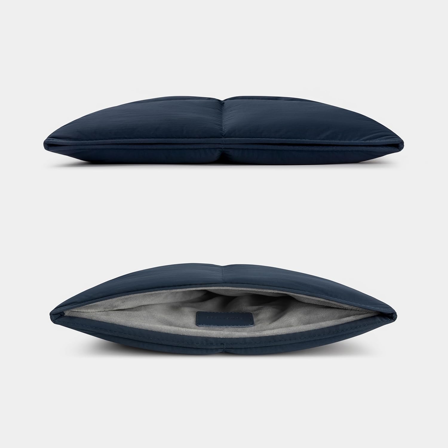 Comfyable Puffy Laptop Sleeve 15 Inch 16 Inch, Quilted Puffer Laptop Carrying Case, Pillow Pouch Compatible for MacBook Air 15 in M4 2025 & MacBook Pro 16 in M4 2024, Dark Blue - Image 5