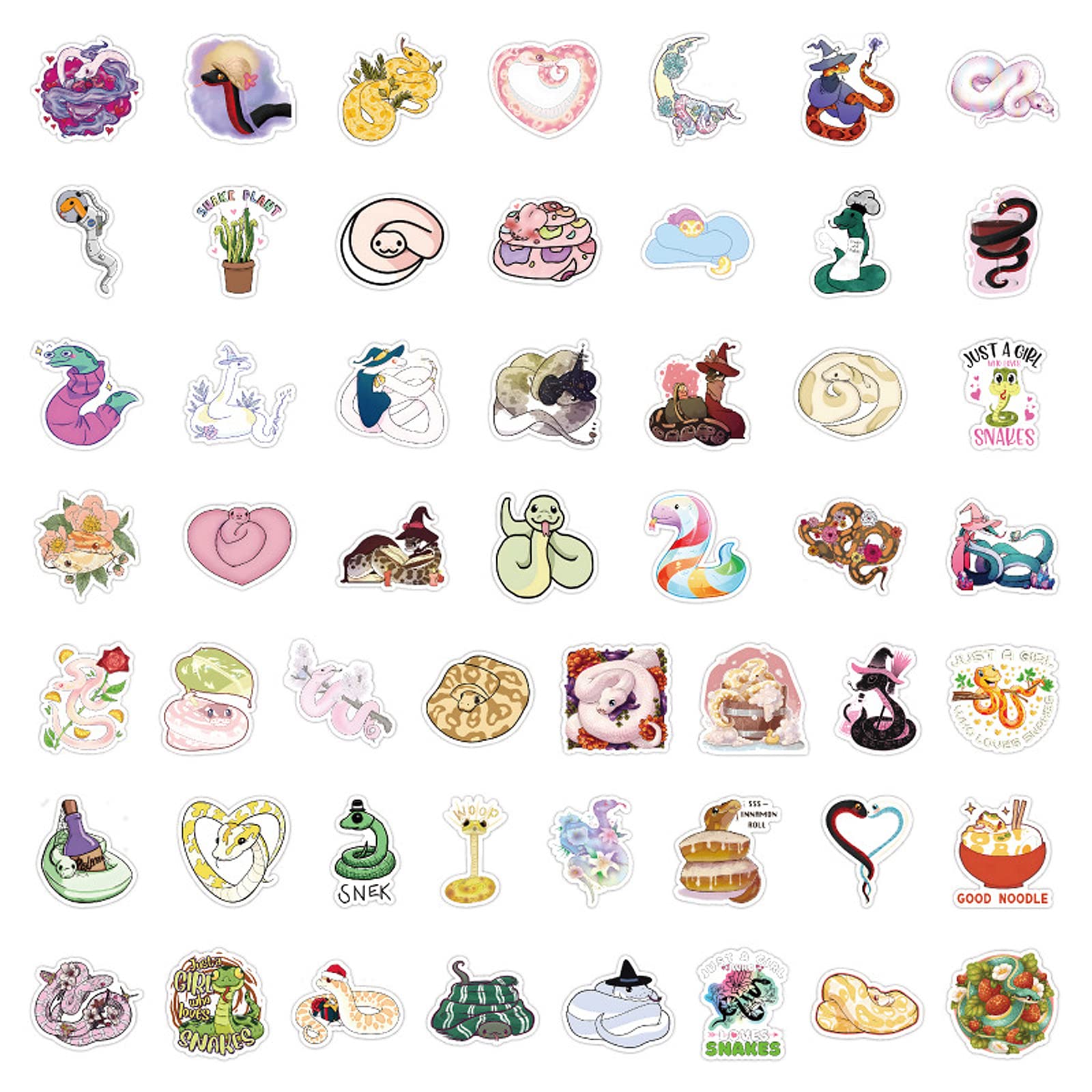 Autocollant 300 Pcs Jolie Colorés Stickers, Imperméable Vinyle