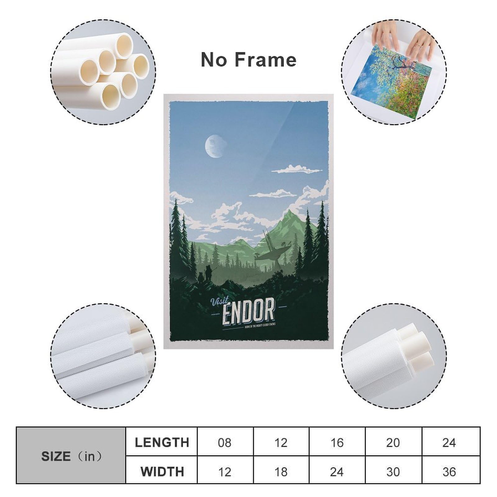 Star Wars Chewbacca Leinwandbild - Coole Deko Fürs Zimmer