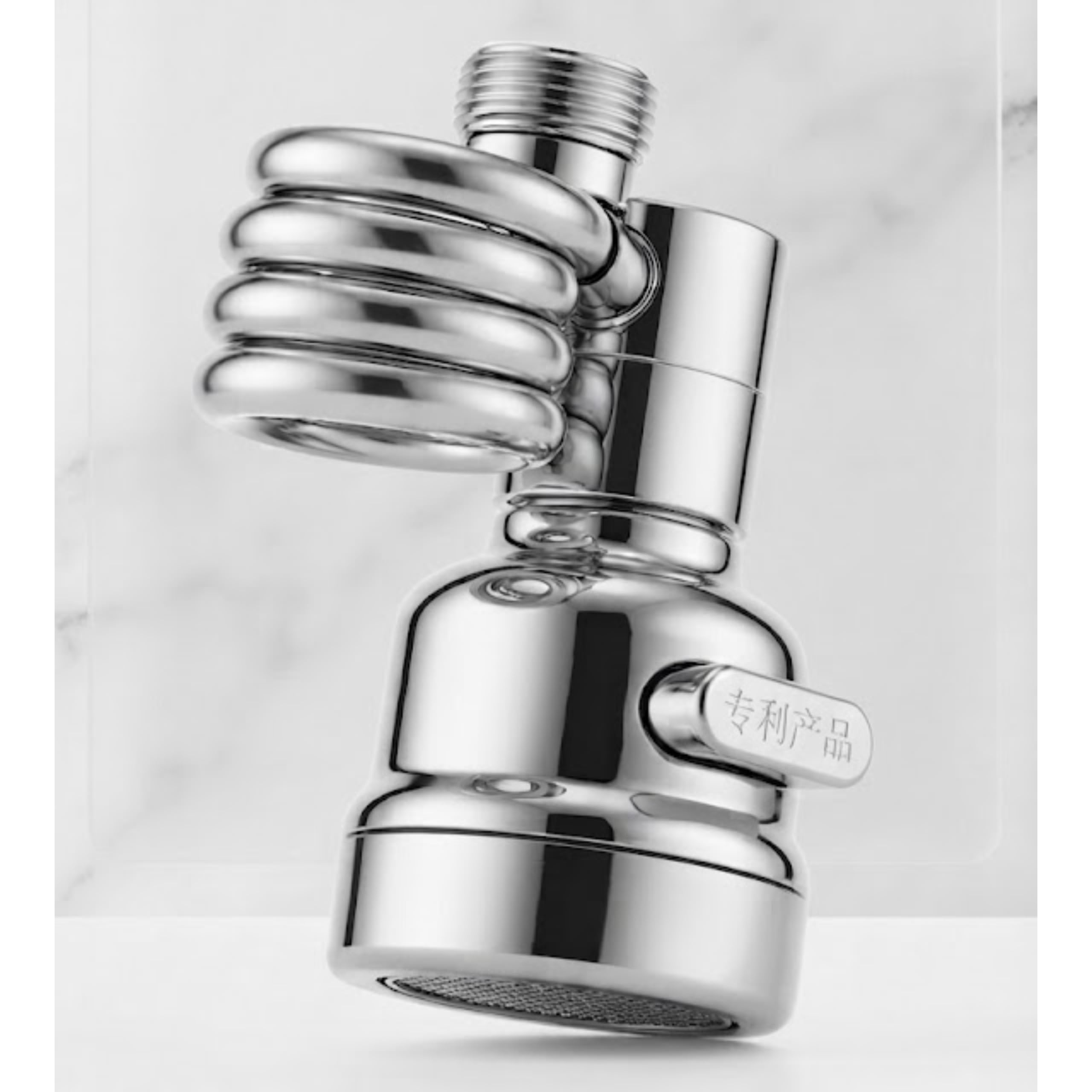 Water Saving Faucet Extender 3Mode Chrome RMR JAIHIND EP | Sunvora Premium Faucet Extender 360 Swivel 3 Mode Sprayer Chrome Finish Kitchen Bathroom RMR JAIHIND EP-image-1