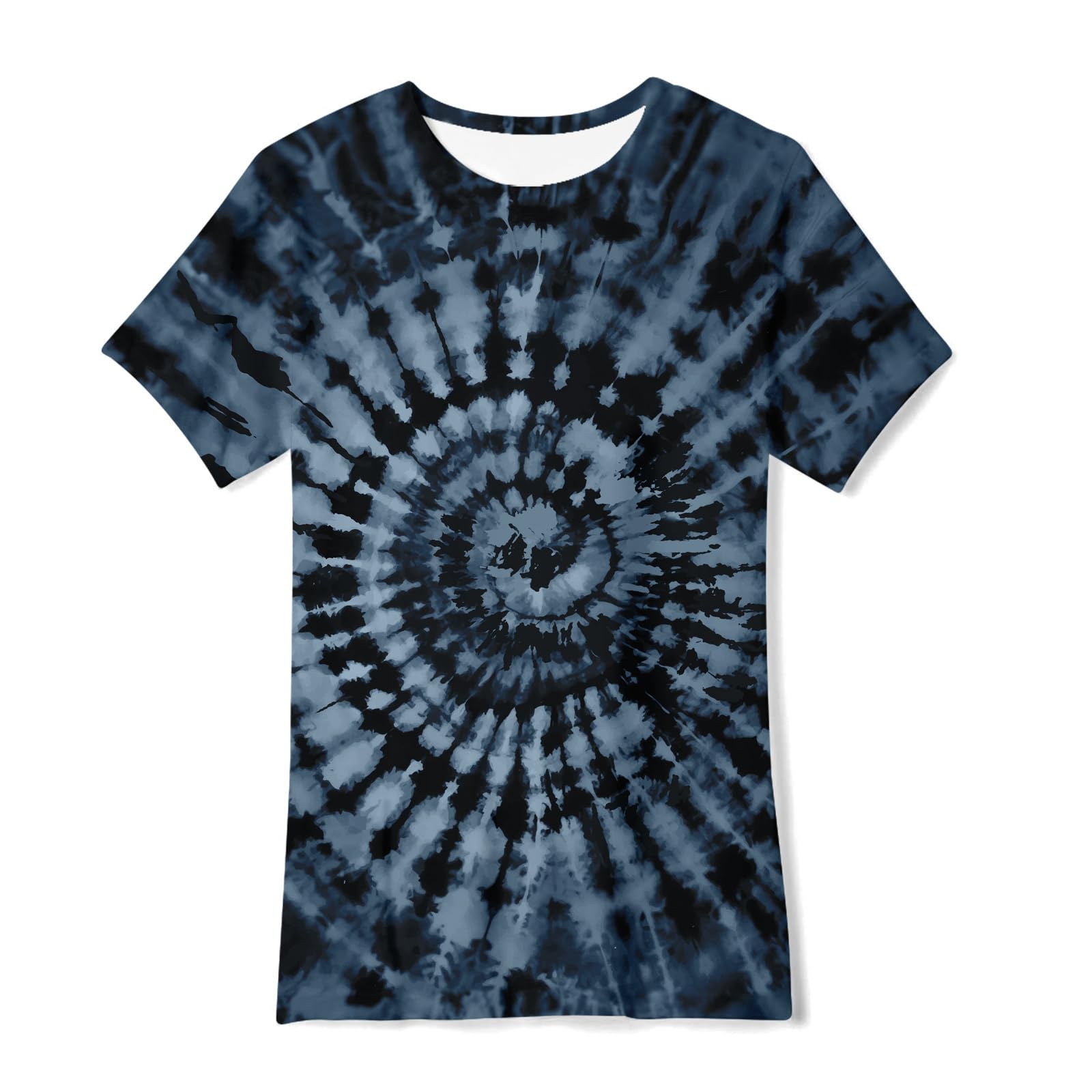 Boys Tie Dye Shirt Size 4-14 Hippies Senior Rainbow Tees T Shirts for Kids | Tees T shirts for Kids