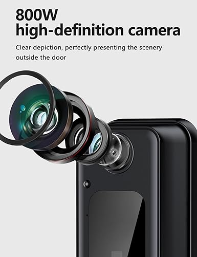 Miniatura 9 de Generic Timbre de video - Sistema de videoportero inteligente con monitor HD 1080P de 4.3 pulgadas, visión nocturna, ángulo de visión de 170 para