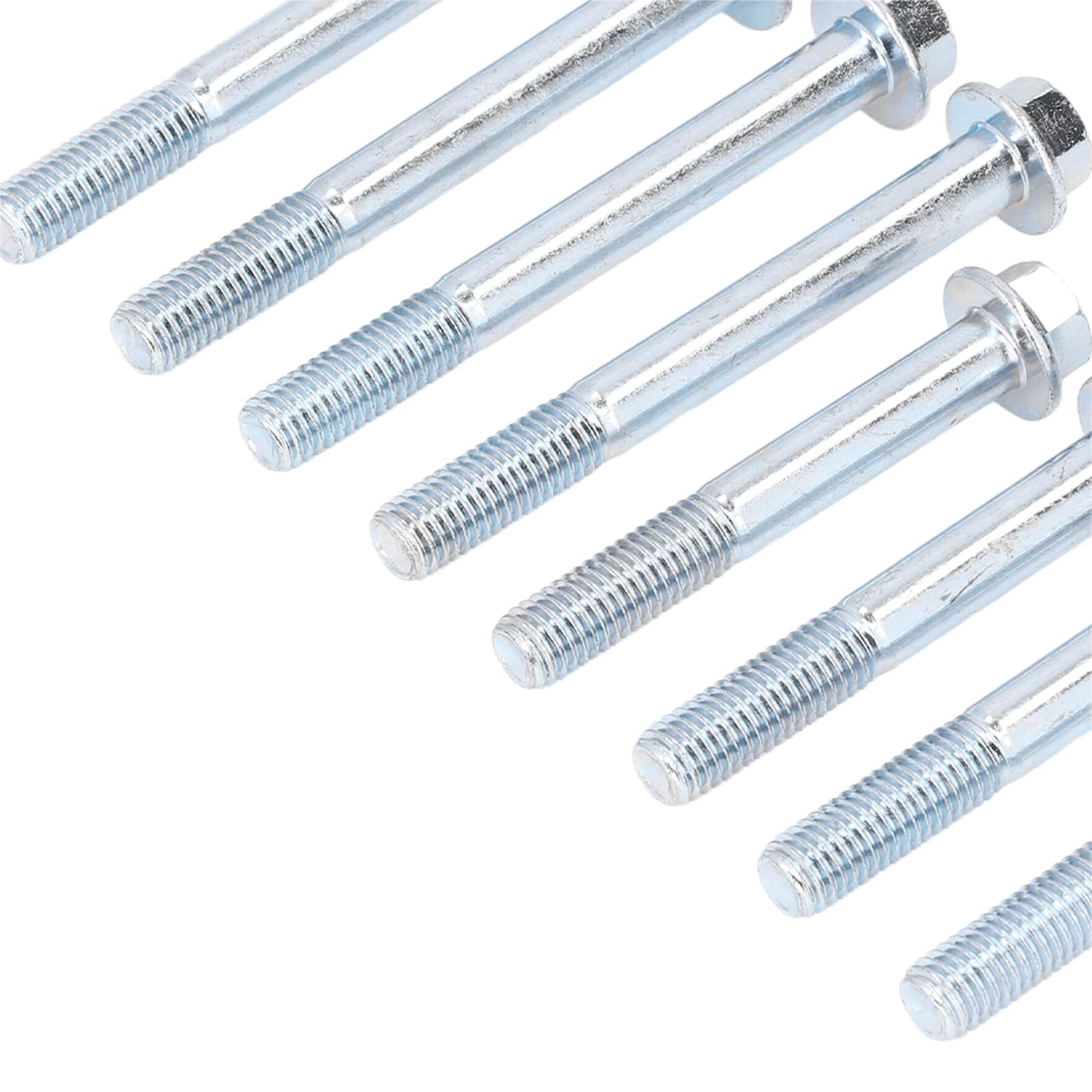 551412, Vis longue durée M10 x 1,5 - Spécification OE - Vis de support de moteur en métal à haute résistance - 7,8 cm - 9,8 cm - Pour moteurs GM LS LT Series