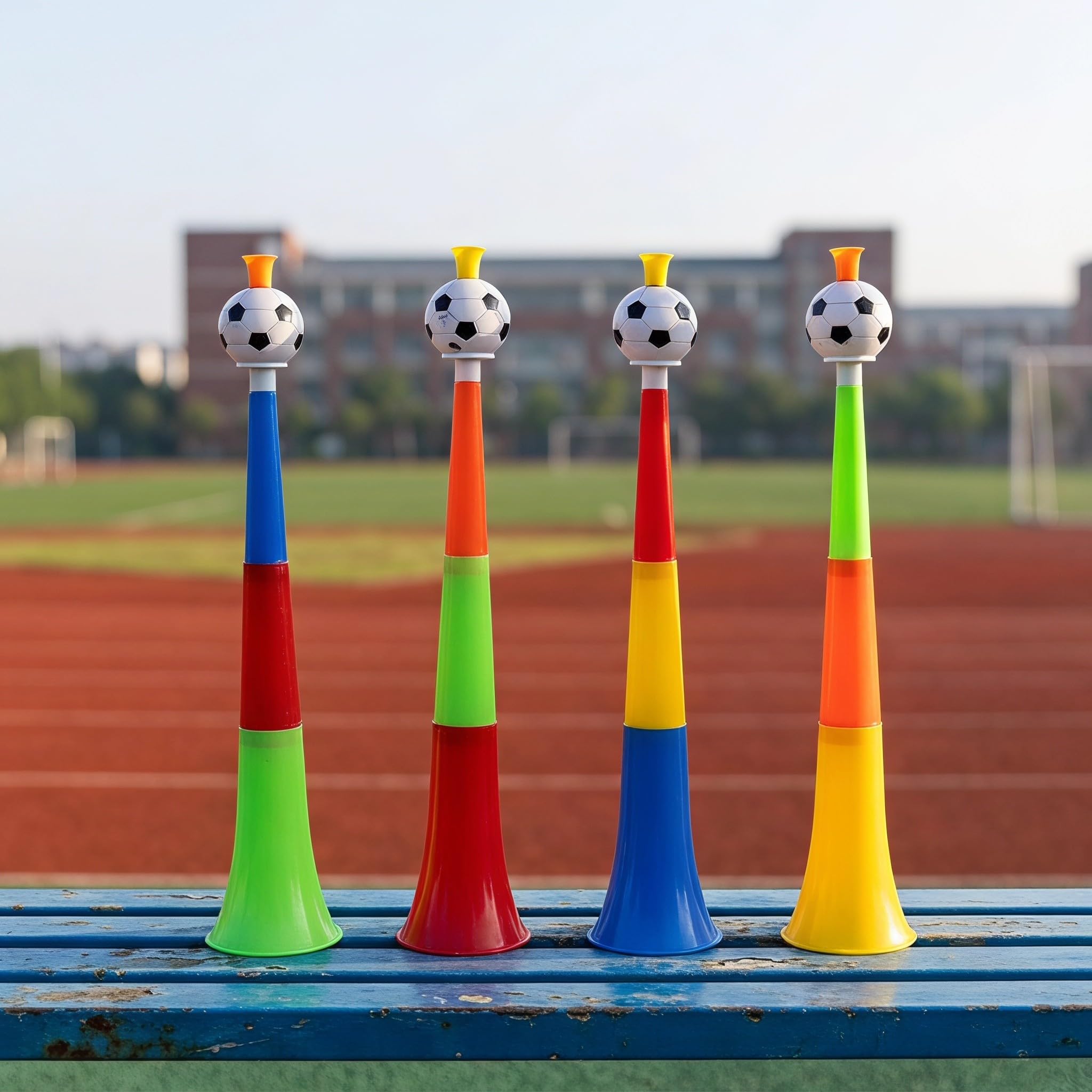 Veemoon 12 bocinas para juegos de fútbol, ​​escuelas y deportes, ideales