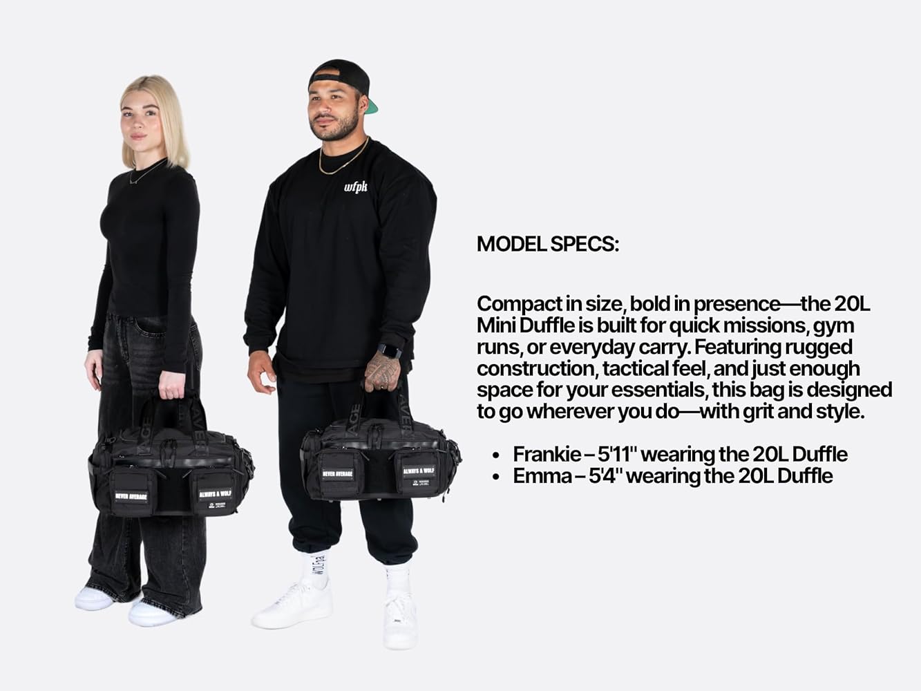 Amazon.com: WOLFpak 20L Mini Duffle Bag for Gym & Travel