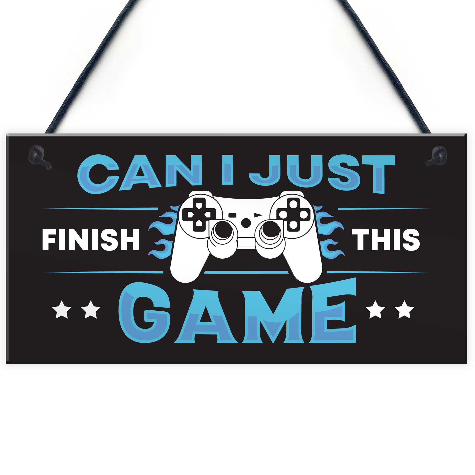 Red Ocean Novelty Gaming Sign For Boys Bedroom Games Room Gamer Gift For Son Brother Novelty Gaming Gift For Christmas Brother