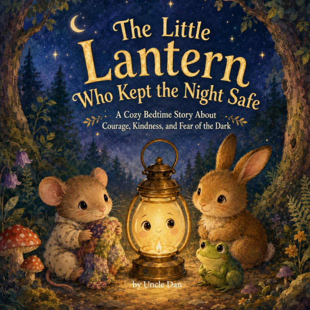The Little Lantern Who Kept the Night Safe: A Cozy Bedtime Story About Courage, Kindness, and Feeling Safe in the Dark
