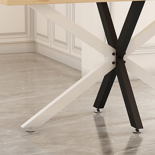 Miniatura 6 de Base de mesa moderna dorada de 30 pulgadas con ventosas, base de escritorio para mármol, vidrio, parte superior de madera, juego de 4 patas de