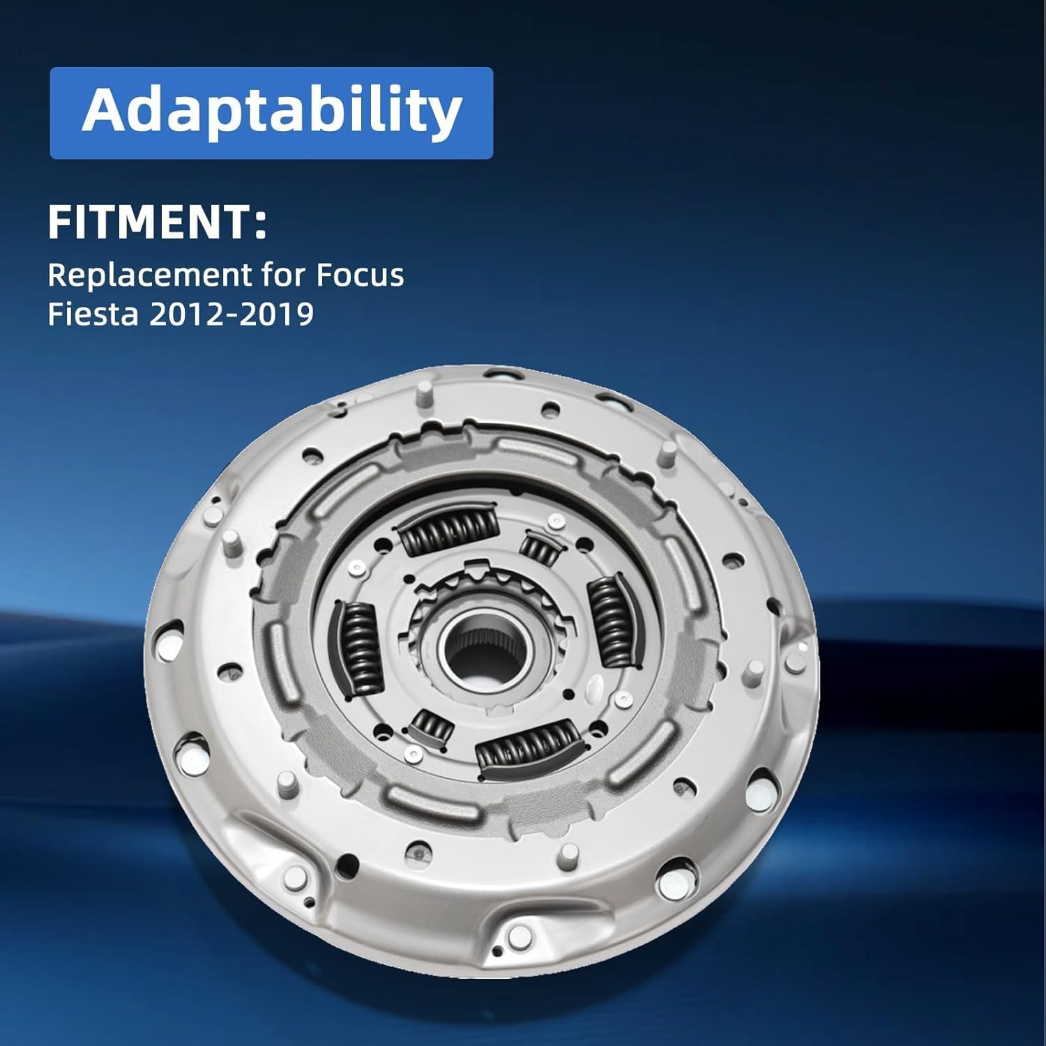 6DCT250 Transmission Dual Clutch Fork Kit Compatible with Ford Focus 2012-2019 for Fiesta 2012-up, B-MAX, EcoSport, OE 6DCT250 DPS6 PS250, 602000800, CA6Z-7515-J, CA6Z7515J, CA6Z7515K