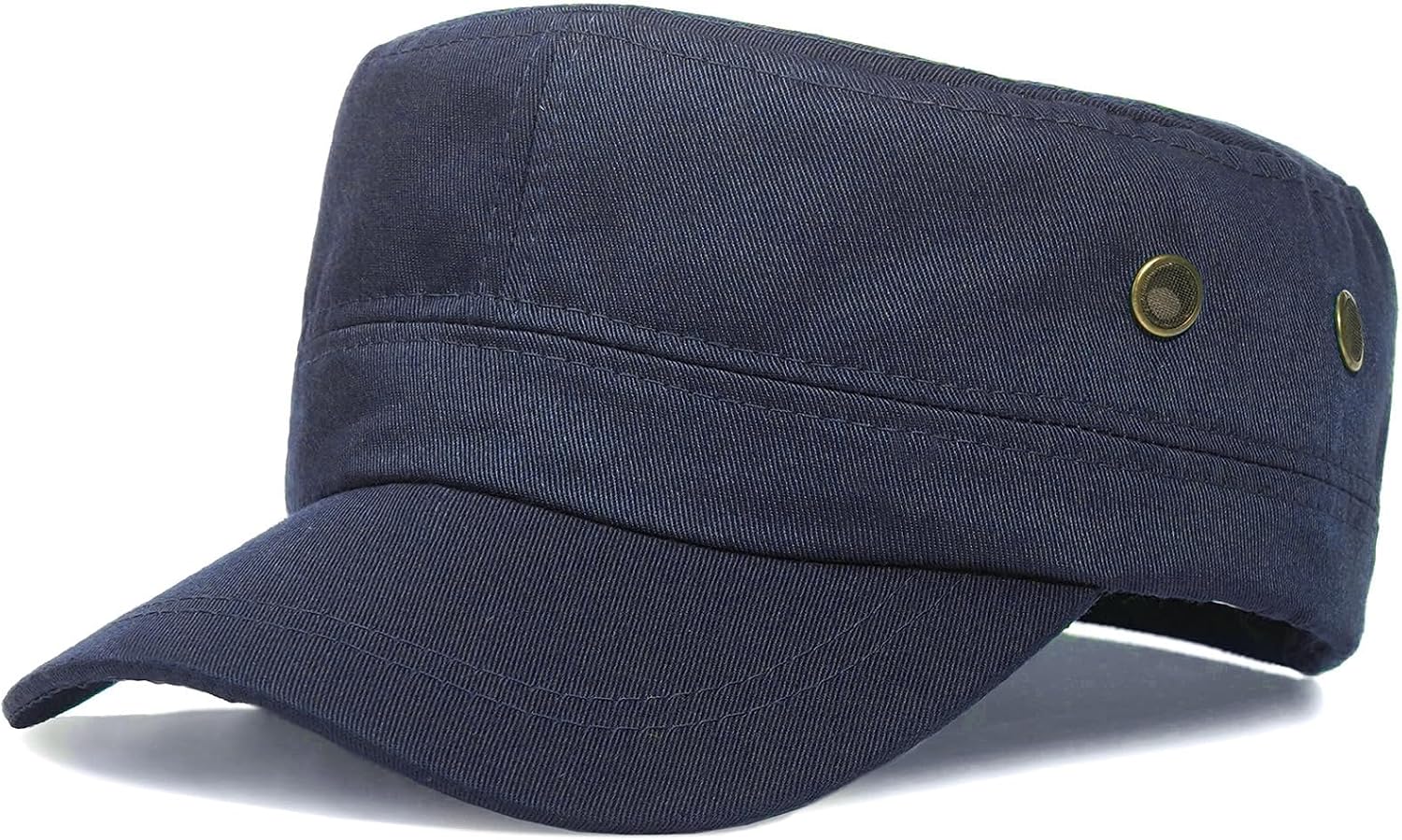 Unisex Classic Cadet Army Hat Flat Top Baseball Cap Military Hats