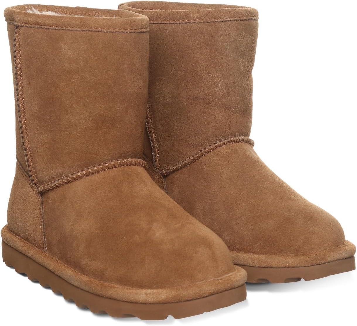 BEARPAW Elle Youth Multiple Colors | Youth's Boot Classic Suede | Youth's Slip On Boot | Comfortable Winter Boot
