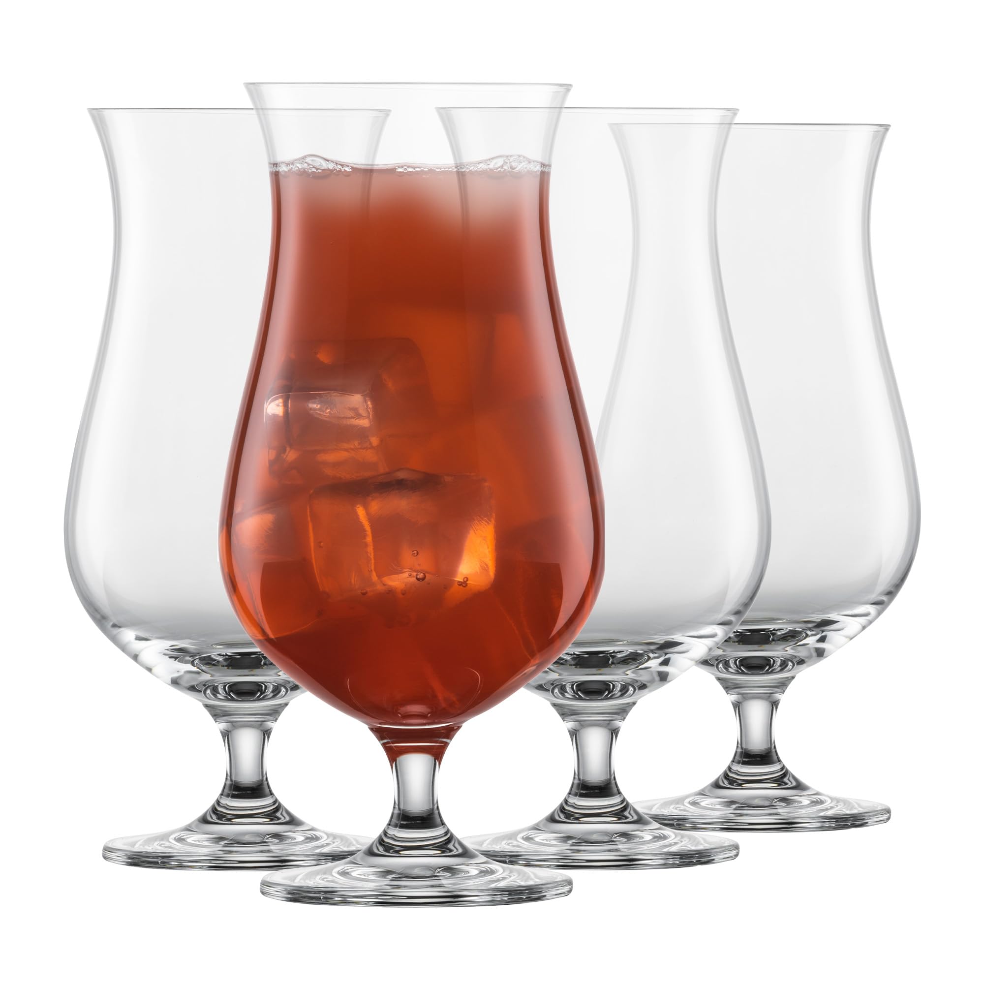 Schott Zwiesel Hurricane Glasses Bar Special (Set of 4), Voluminous Cocktail Glasses for Creative Mixed Drinks, Dishwasher-Safe Tritan Crystal Glasses, Made in Germany (Art. no. 123628)