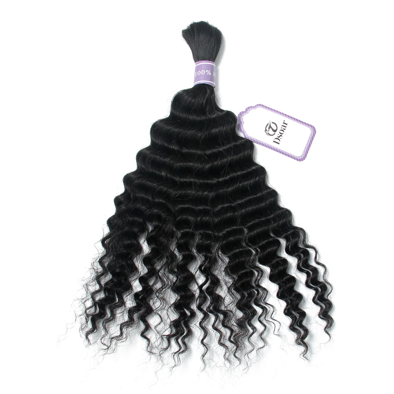Cabello Humano A Granel De 20 Pulgadas Para Trenzar Extensiones De Trenzas De Cabello Onda Profunda Cabello Humano No Weft Micro Trenzado Cabello 100G