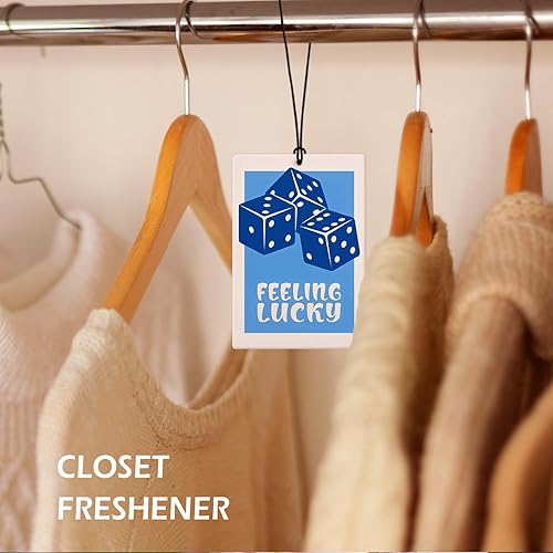 Miniatura 3 de Lacama Ambientador retro azul para automóvil, 3 unidades, diseño de tarot gótico vintage, tarjeta Ace, ambientador para mujeres y niñas, regalos de