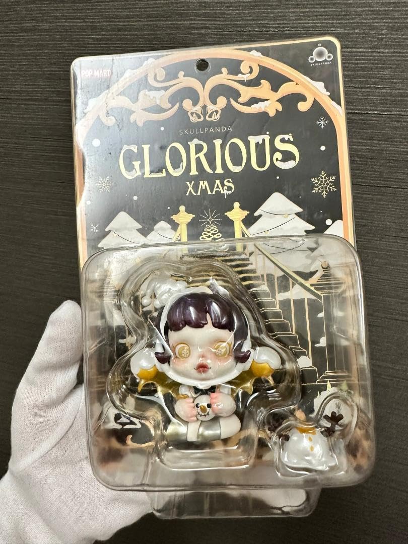 Amazon.co.jp: 海外限定 POPMART SKULLPANDA GLORIOUS クリスマス 