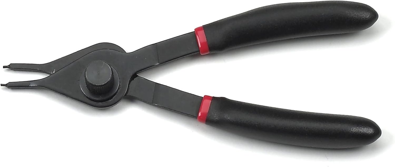 GEARWRENCH Fixed Tip Convertible Snap Ring Pliers - 1715D,Black