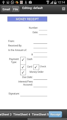 Contractor Timesheet – vue 9
