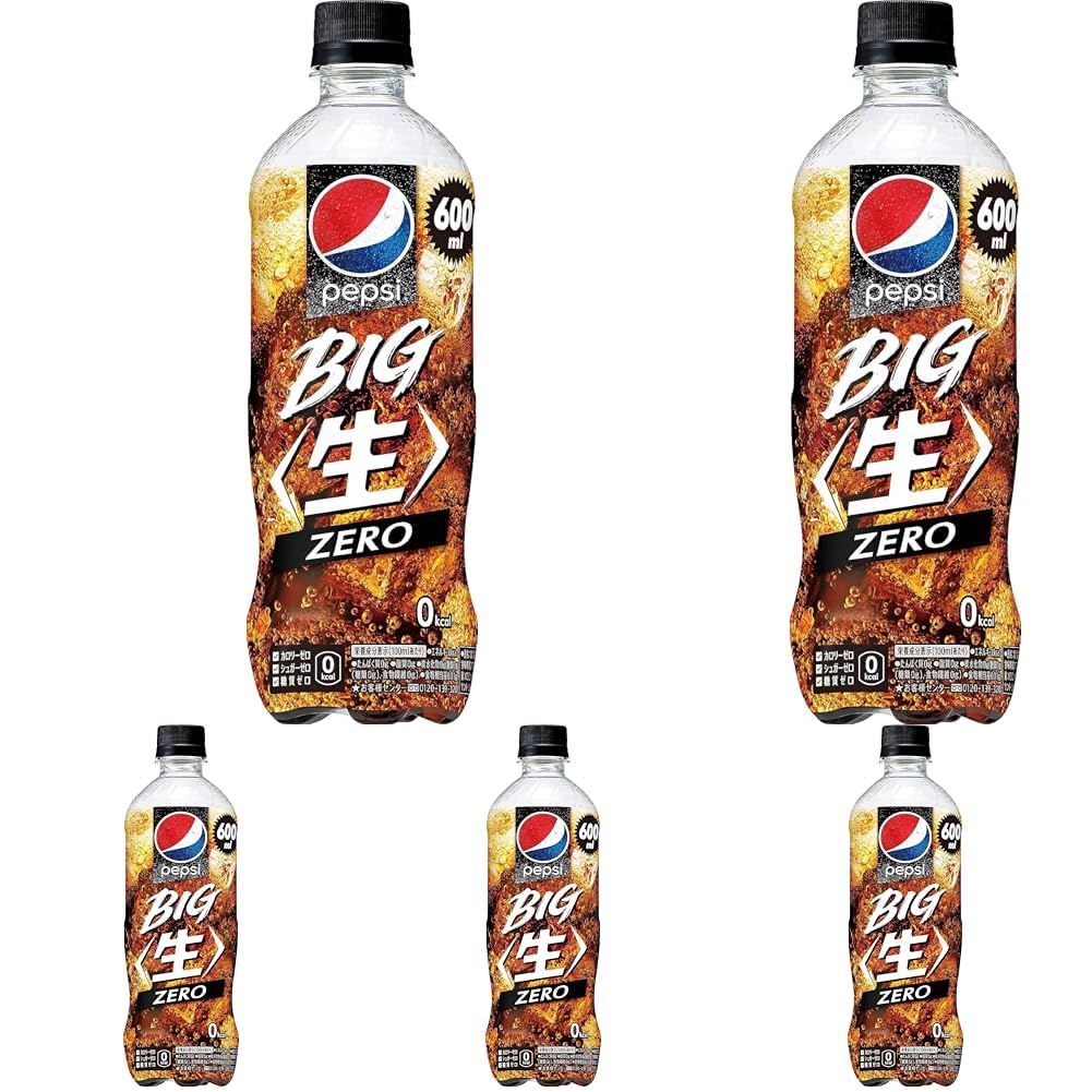 Amazon.co.jp: サントリー ペプシ ジャパンコーラ ゼロ 600ml (× 5