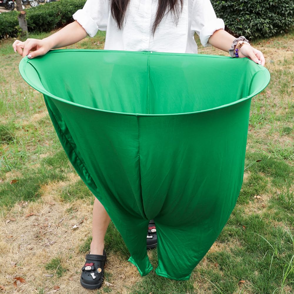 Granny Pants Yard Game Set - 4 Oversized Pants & 18 Bouncy Balls, Giant Outdoor Party Game For Adults & Families