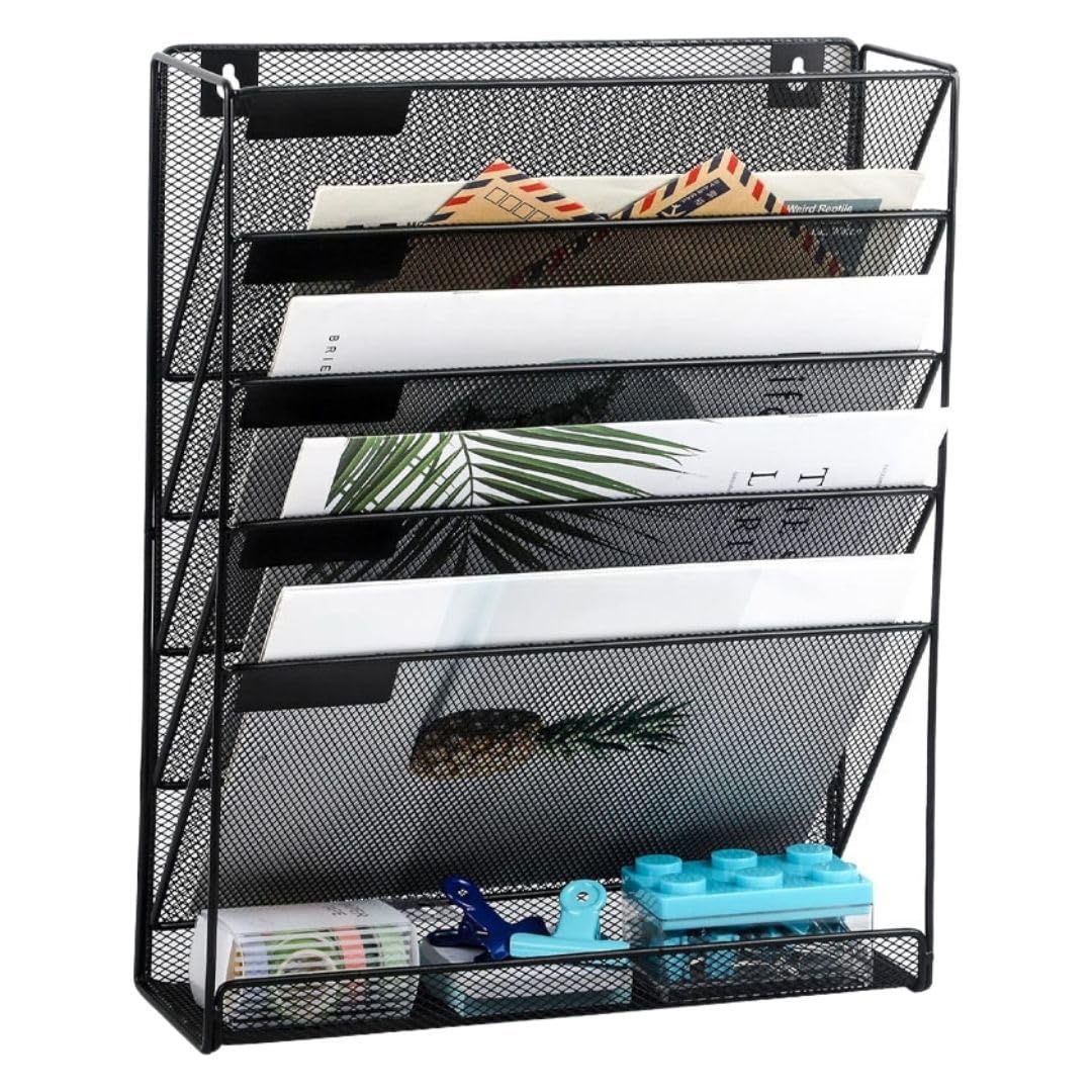 Amazon.co.jp: I'm so happy ファイルラック 卓上 斜め 壁掛け a4