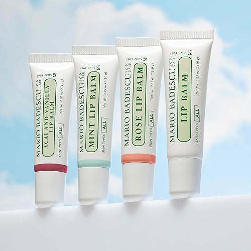 Vista 67 de Mario Badescu Bálsamo labial hidratante para labios secos y agrietados, infundido con aceite de coco y manteca de karité, hidratante ultra nutritivo
