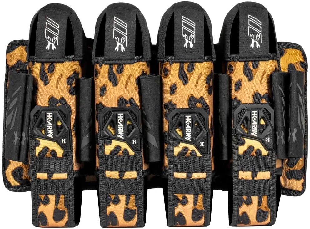 HK Army 4+3 Eject Paintball Harness Pod Pack - Leopard King