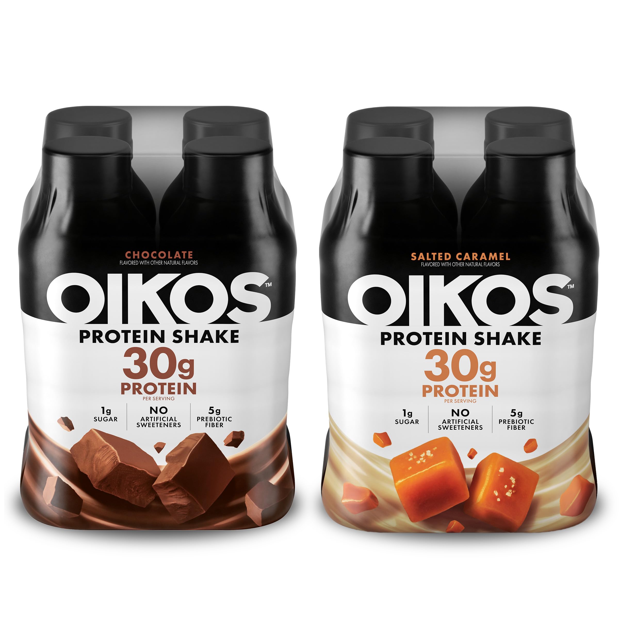 Oikos Protein Shake, Salted Caramel, 30g Protein, 12 fl oz, 12 Count — Amazon image 15