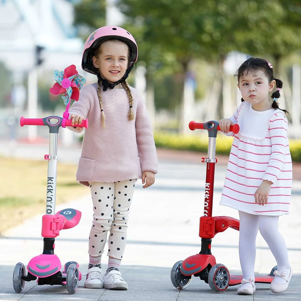 新品 キックスケーター twist&roll 子供  3輪 新タイプ キックボード 折りたたみ式 3輪 ブレーキ付き バランス