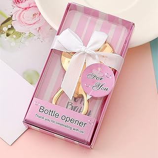 Cute Baby Carriage Shape Bottle Openers for Baby Shower Favors Baby Shower Gifts for Guests in Royal Baby Shower Theme Party (Pink, 18)
