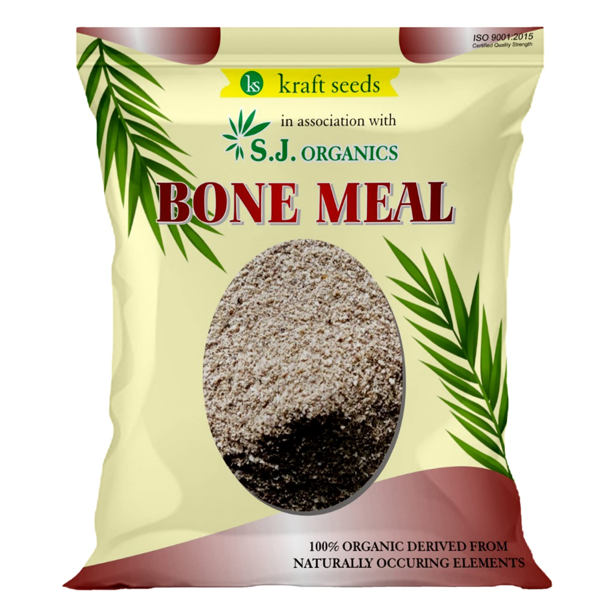 Kraft Seeds Organic Bone Meal for Healthy Plant Growth - Pack of 1 (0.9 Kg) | Ready-To-Use Growth Booster | Slow Releasing Fertiliser | Enriched with Essential Nutrients | Natural Fertilizer (B0BFLNZWGC) Amazon Price History, Amazon Price Tracker