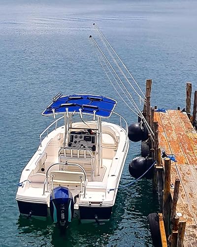 Miniatura 8 de BABZ - Clásico de 24 pulgadas de diámetro - El parachoques inflable original de guardabarros de barco para acoplamiento, balsa de amarre, marina,