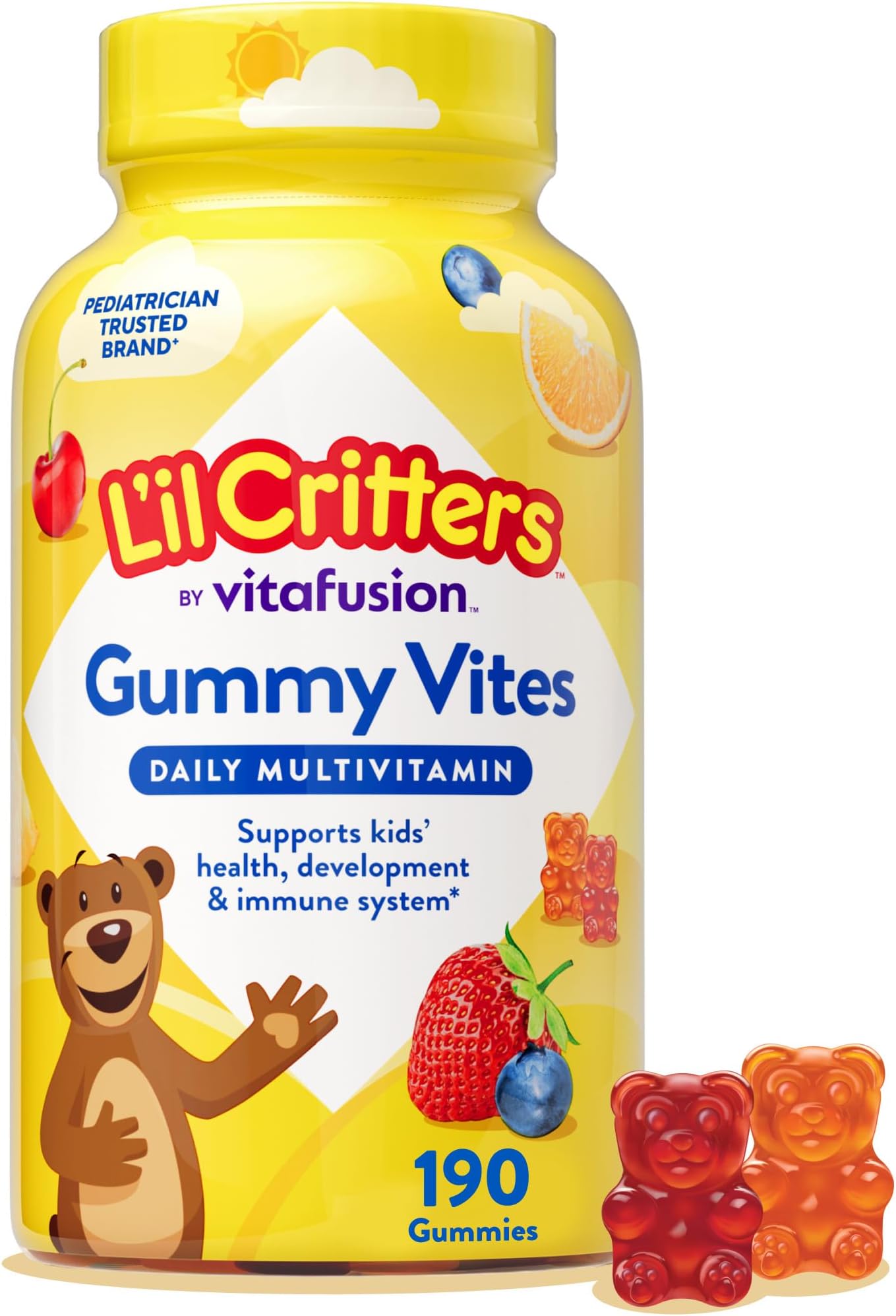 L'il Critters Gummy Vites Complete Multivitamin, 190 Count by Lil Critters