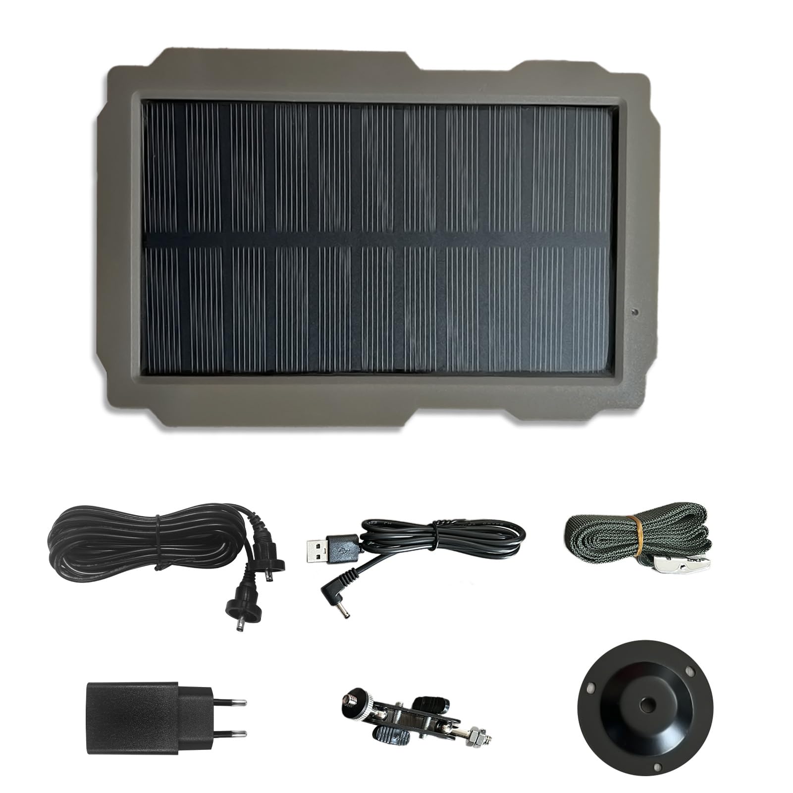 Lixada Trail Camera Solar Panel Kit 3000mAh 6V-12V Rechargeable with 360° Rotable Holder and 9.8ft Cable, Solar Charger for Hunting Camera-picture-15