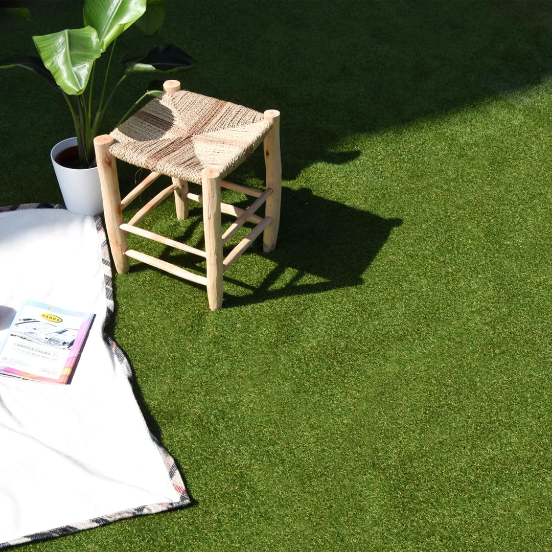 Suinga Gazon Artificiel 40mm Bahamas | Rouleau 1x20m | Tapis de Gazon Synthétique Réaliste à Double Fibre | Idéal pour Jardins, Terrasses et Balcons
