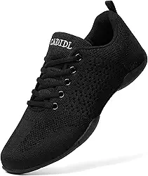 Cheer Shoes Sapatos de dança femininos brancos para líderes de torcida