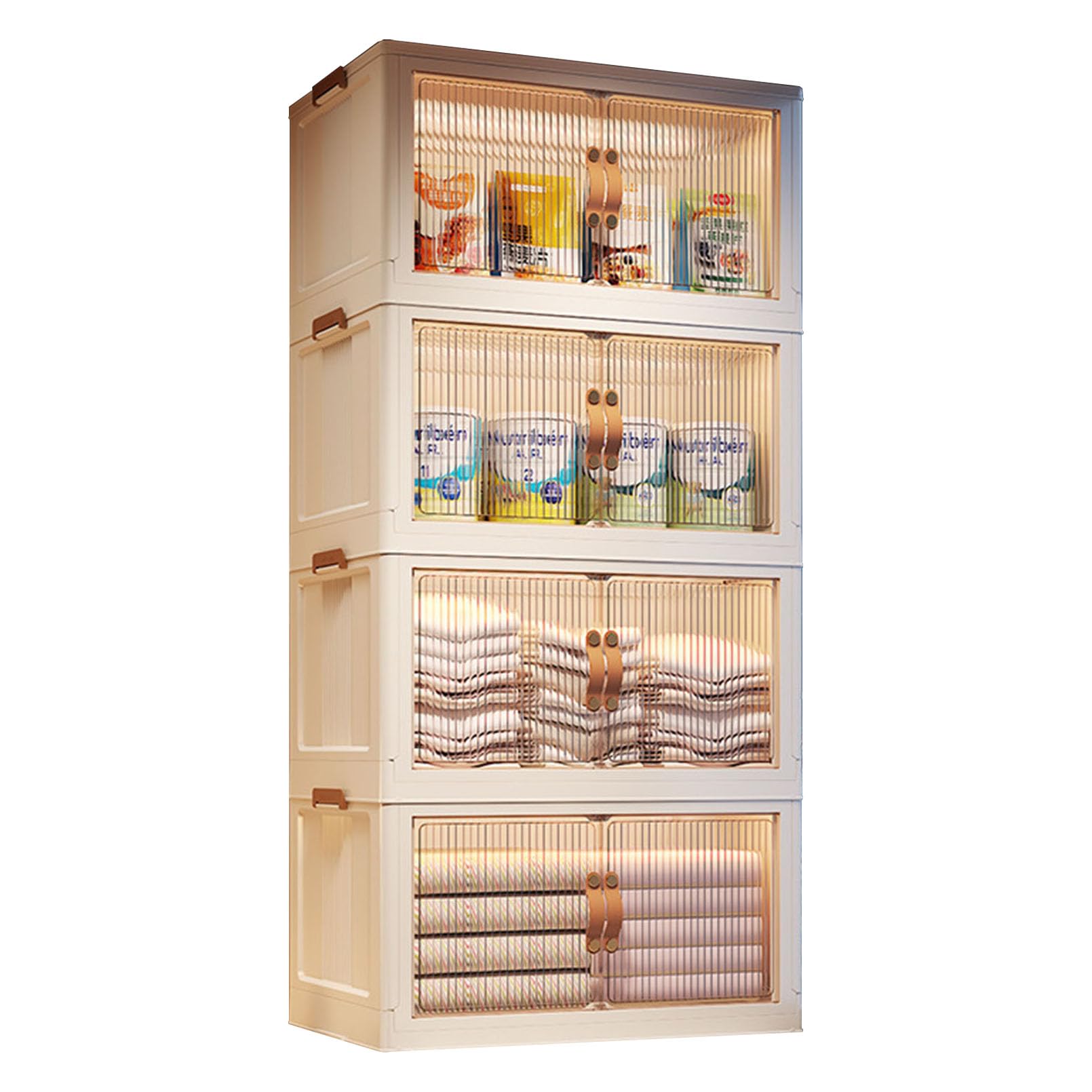 Bac de rangement pliable idéal pour organiser le salon, les jouets et l'épicerie