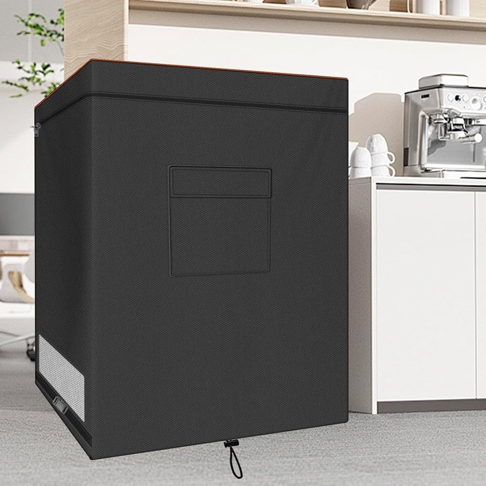 EasyByMall Copertura per Congelatore a Cassetti, Copertura per Congelatore a Cassetti, Protezione Impermeabile per Congelatore in Tessuto Oxford 210D, Antipolvere, 71,12 X 58,42 X 86,36 cm