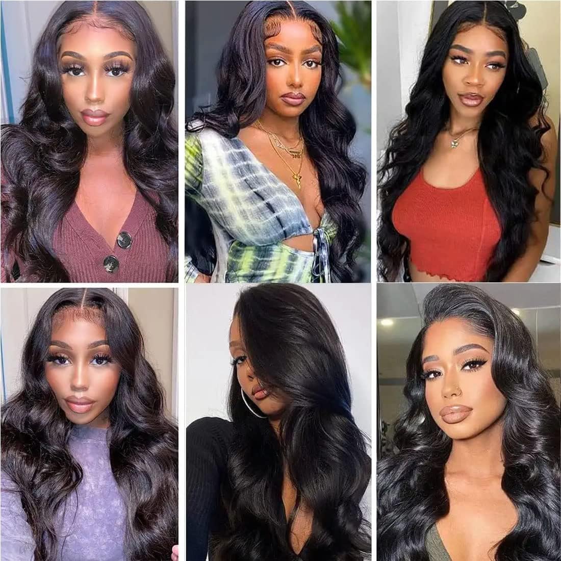 v part wig human hair body wave pelucas mujer pelo natural humano glueless full head clip upgrade u parte peluca afro no lacie front pelucas cabello with baby hair 150 density 16inch(40cm)