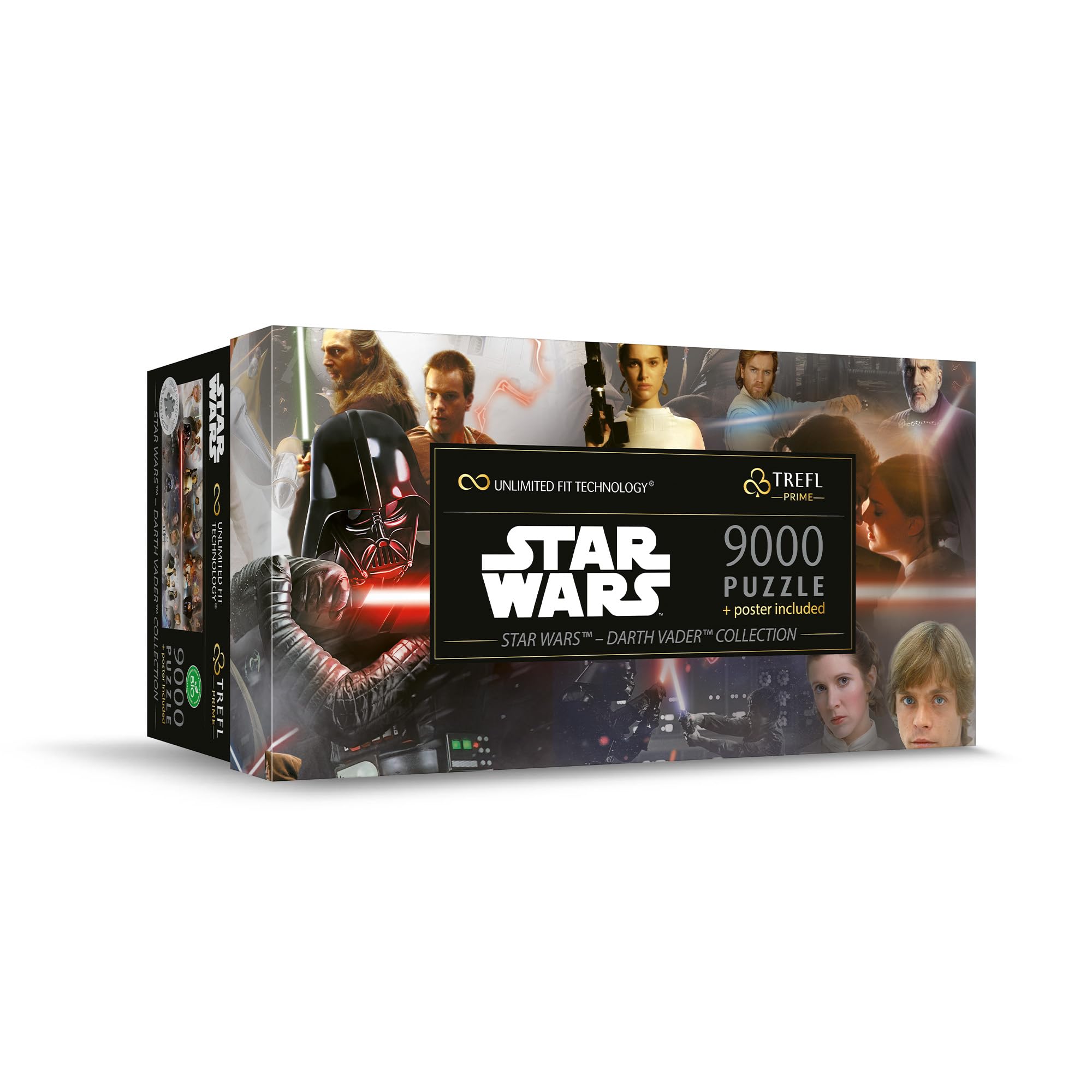 TREFL Prime UFT: Star Wars, Darth Vader Collection-9000 Pieces, Large Jigsaw Puzzle, Cardboard with Extra Thickness, BIO, EKO, Fun for Adults and Children from 12 Years, Multicoloured, 81032