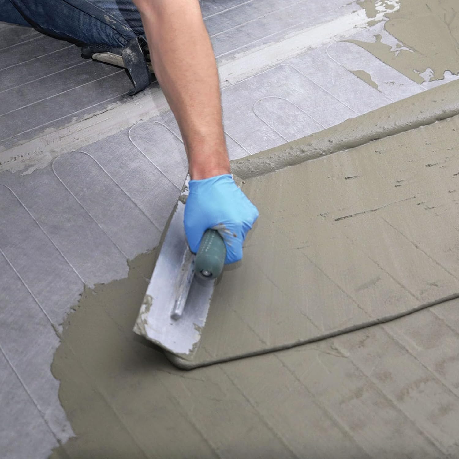 MAPEI Mapeheat Electric Floor Heating Mat, Pre-Wired Radiant Heating System with nVent Technology, Durable & Easy-to-Install, 120 Volt, 18 Sq Ft., 72"X36"
