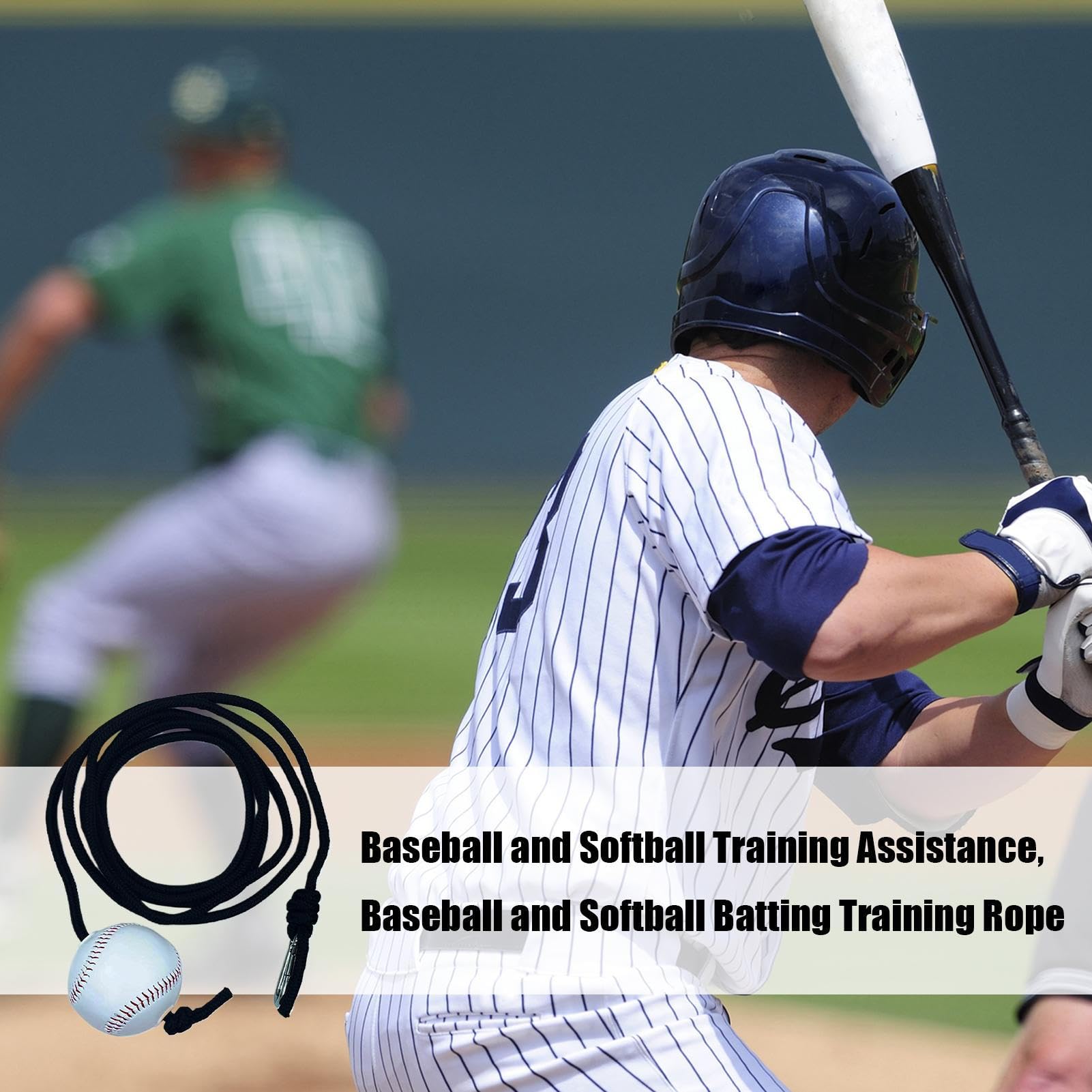 Amazon | 野球バッティングトレーナー - スイングトレーニングロープ