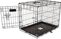 Precision Pet ProValue 24 Inch One Door Wire Dog Crate for 15-30 lbs Pets - Secure 5-Point Lock, Divider Panel, Collapsible