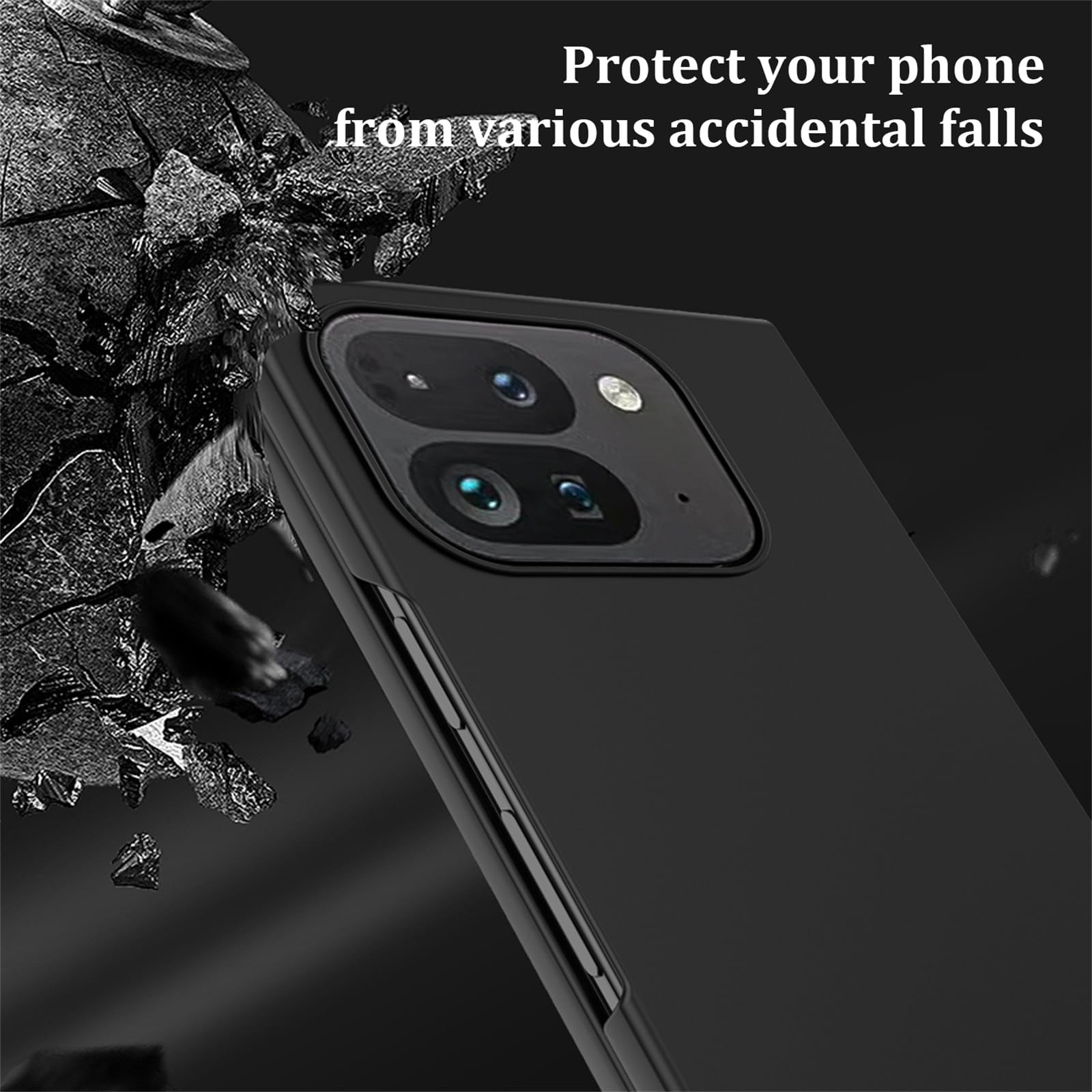 CaseGame Case Compatible with Google Pixel 9 Pro Fold with Screen Protector - Image 2