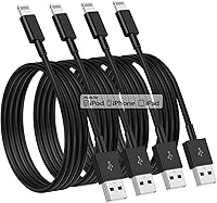 Vista 12 de Susnwere Cable de carga extra largo para iPhone de 15 pies, [certificado Apple MFi], cable USB a Lightning de 15 pies, cable de carga rápida