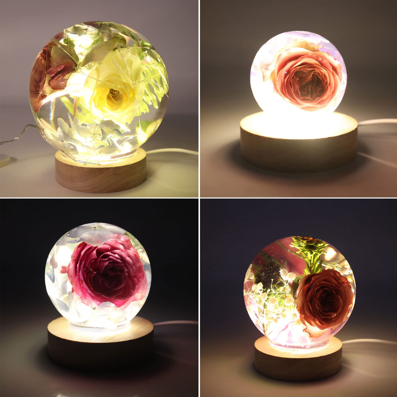 Silikon Kristallkugelform Runde Kugelform Handwerk Ornamente Silikonform Für Epoxidharz Projekte