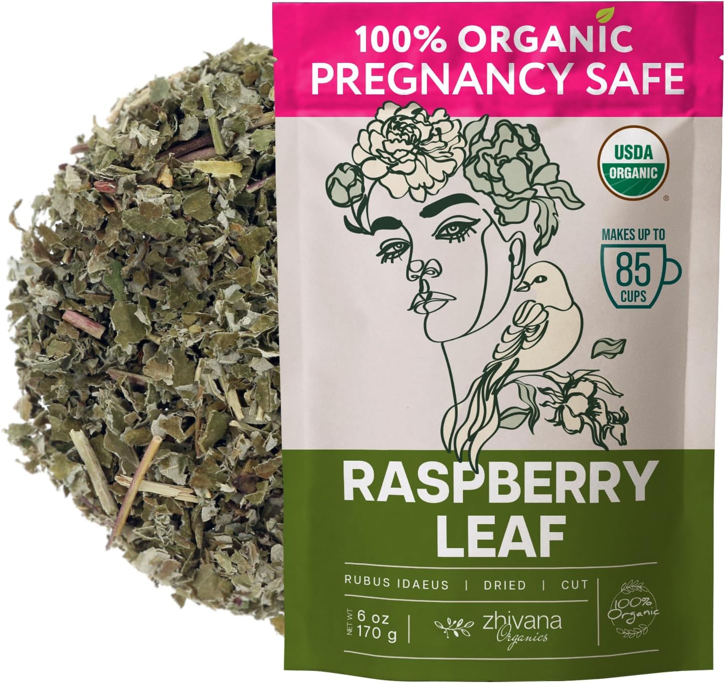 Organic Dried Raspberry Leaf