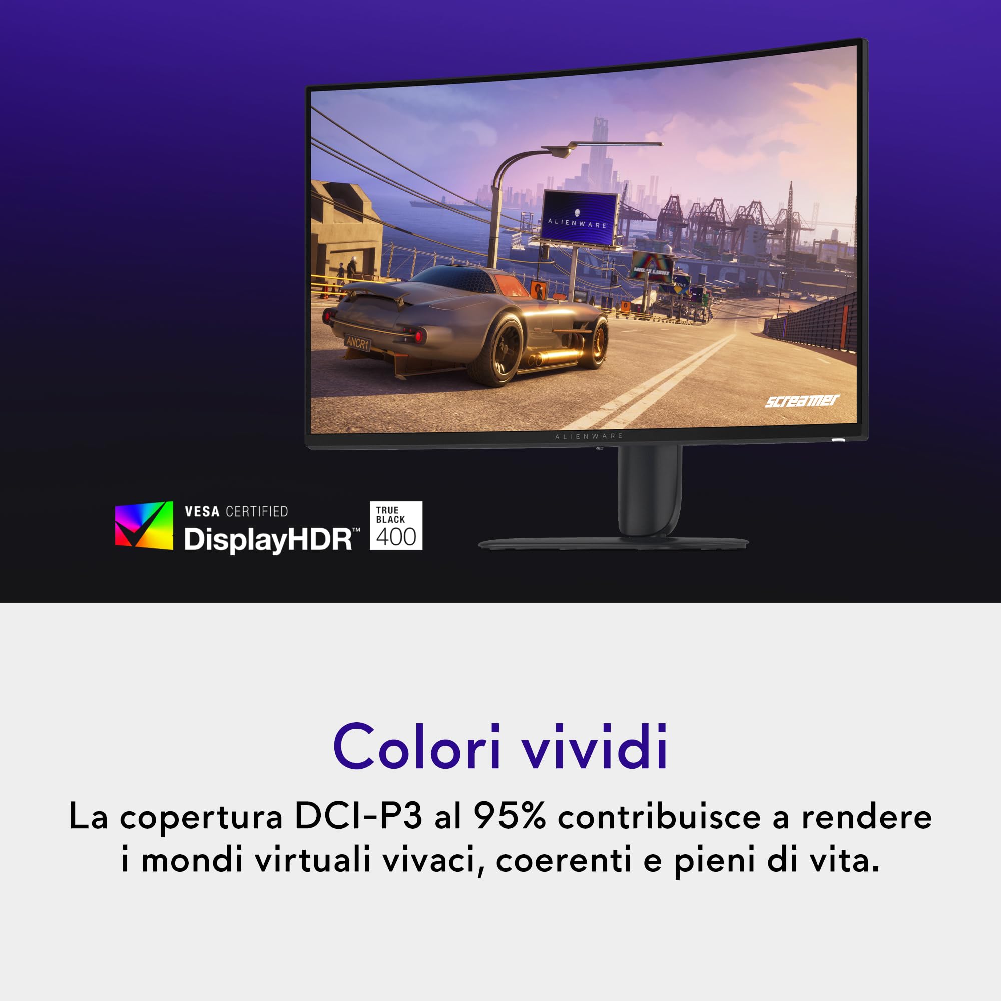 Alienware 32 Monitor Gaming - AW3226DM, QHD (2560x1440), 240Hz, VA