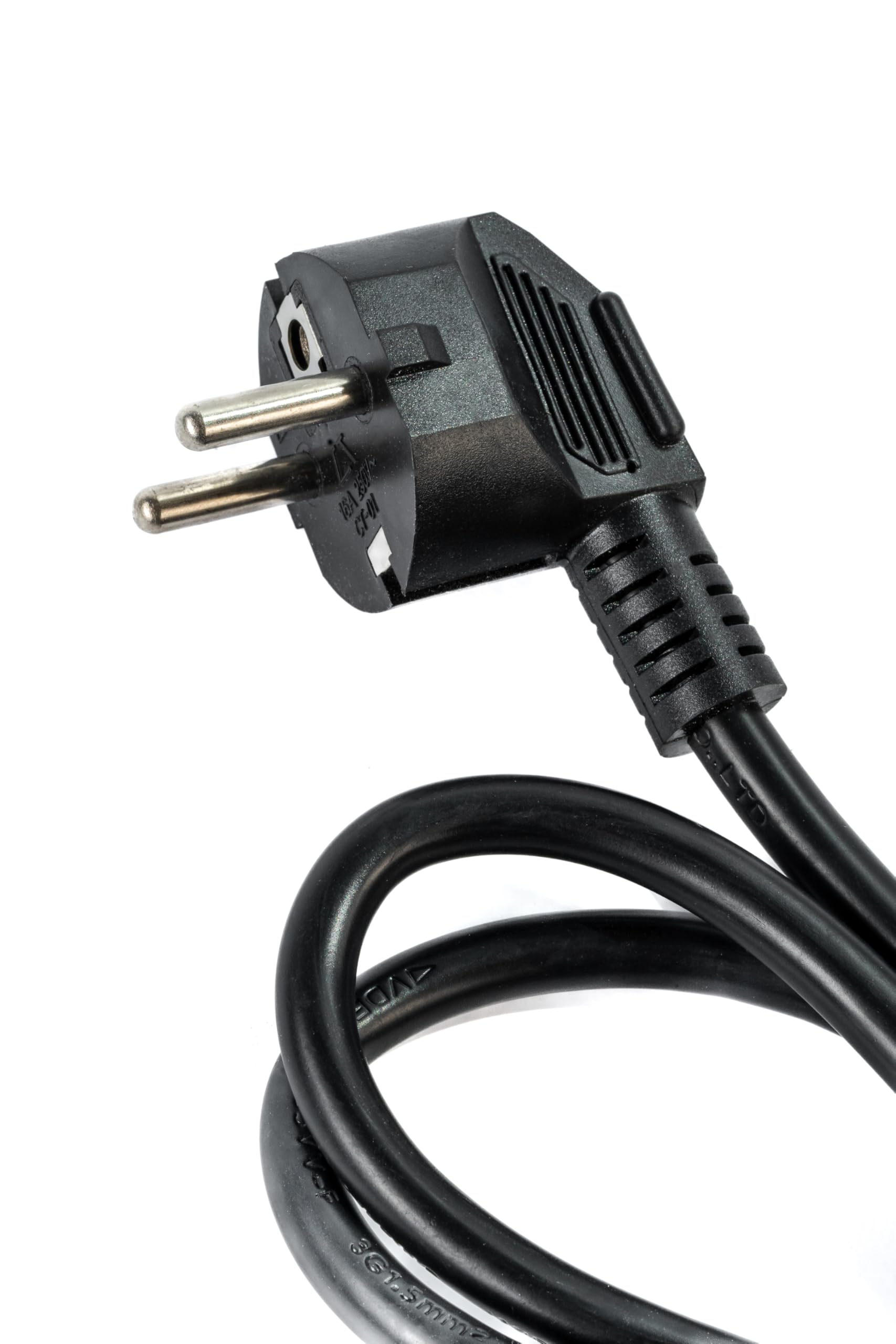 SABAJ M&D Steckdosenleiste Rackable – vertikale Montage – 12 Steckdosen Typ E – 2 m 230 V – Schutzschalter – drehbar um 360 Zoll