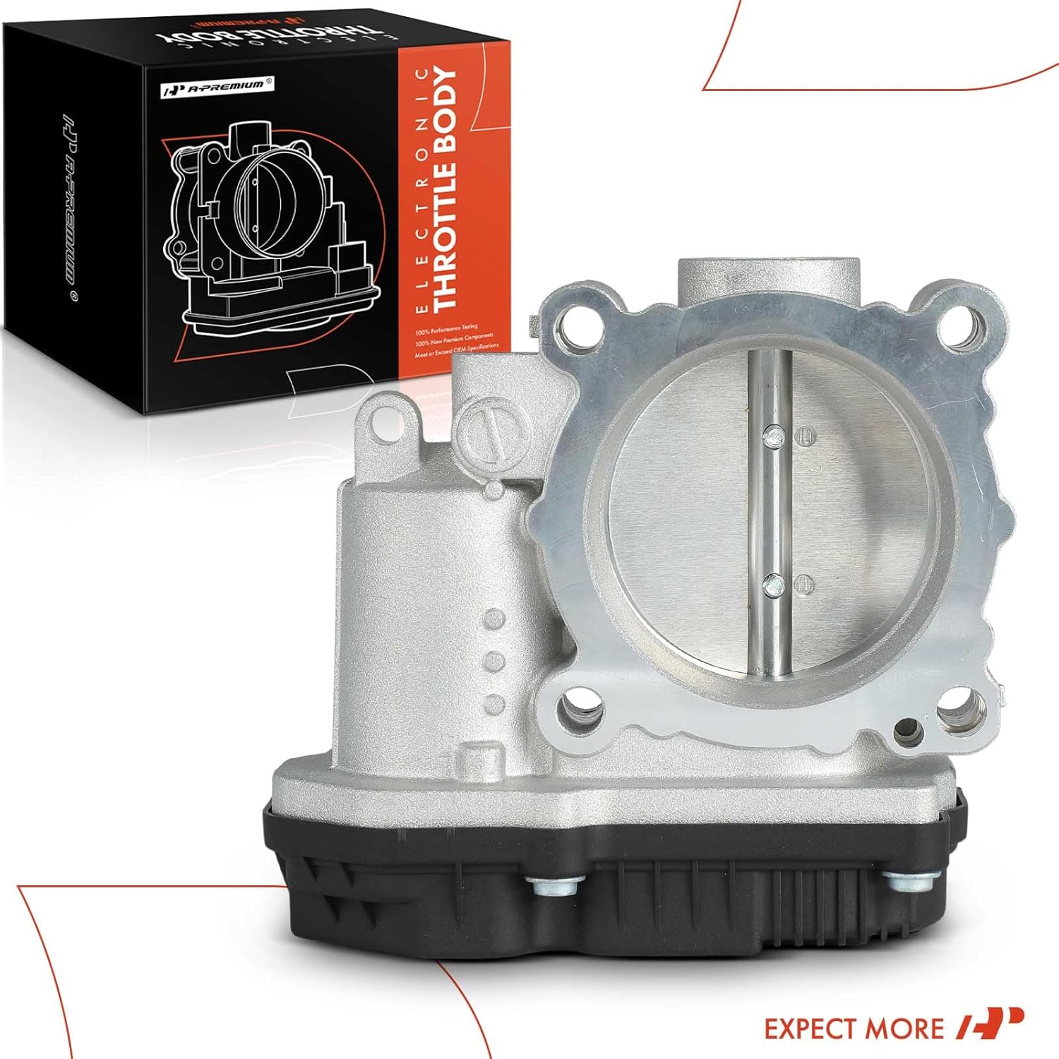 A-Premium Electronic Throttle Body Compatible with Hyundai Elantra 2021-2023, Sonata 2020-2023, Santa Fe 2021-2023, Tucson 2022-2024, Kona 2022-2023 & Kia Sorento 2021-2023, Sportage, K5, 1.6L